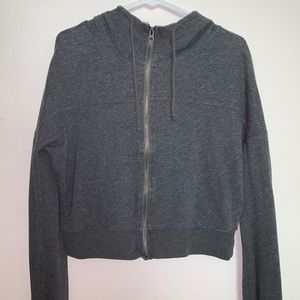 Aeropostale Gray Zip Up Jacket